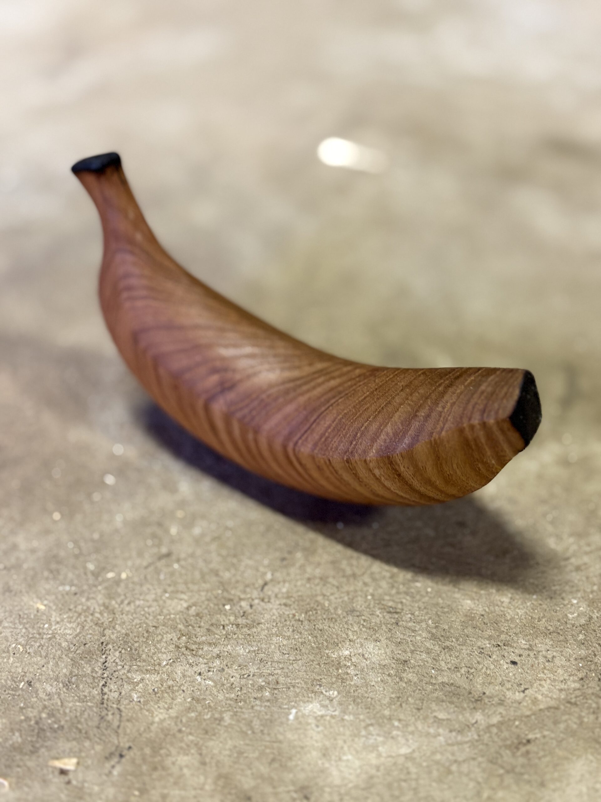 エンジュのバナナ 木工作品 くだらない道具屋 どんぐりぼうや