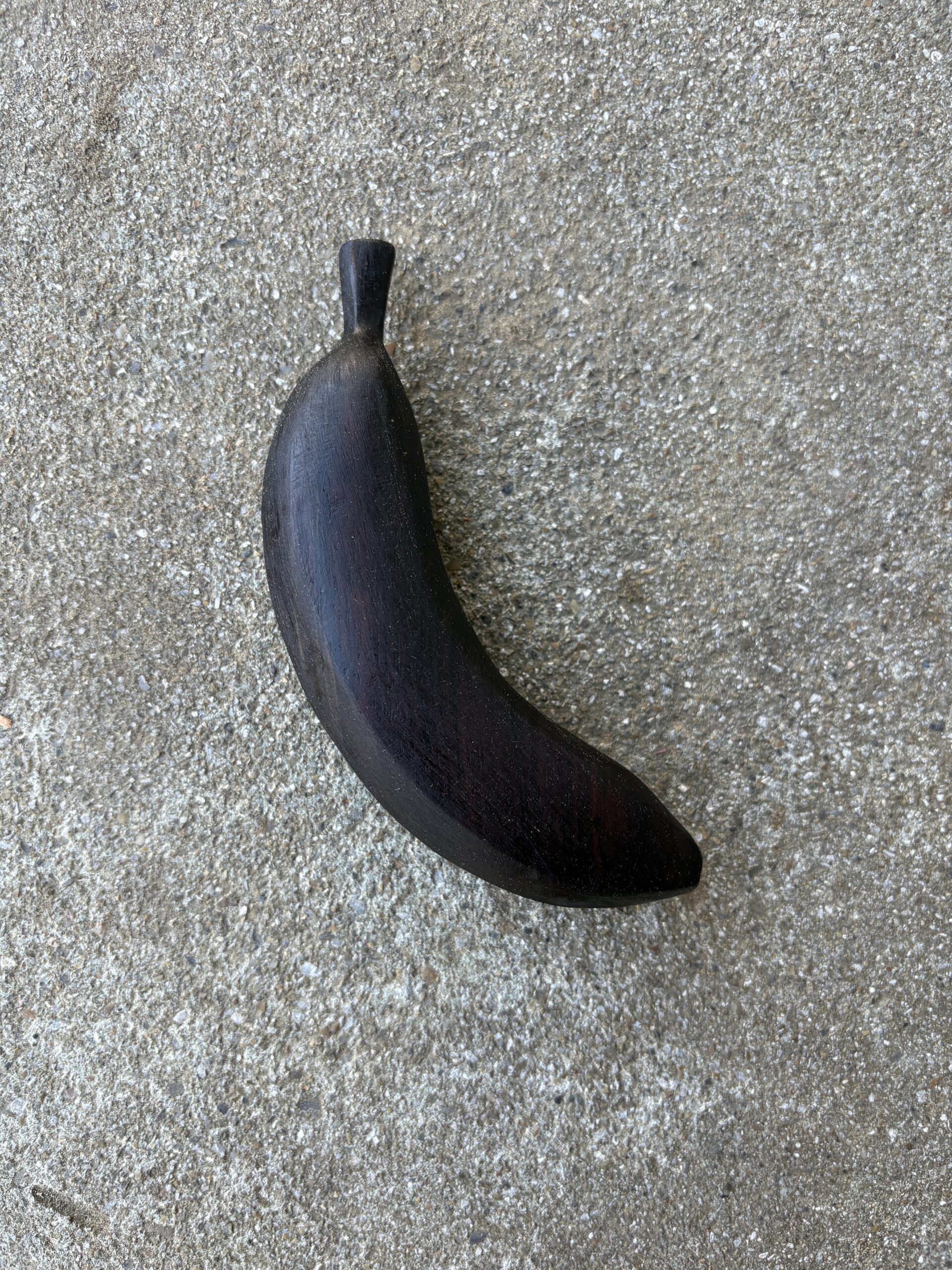 おれのバナナ 木工作品 コクタン 黒檀 どんぐりぼうや くだらない道具屋